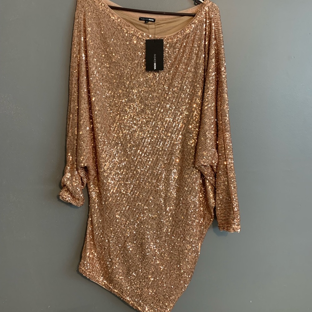 Fashion Nova Sequin Dress
